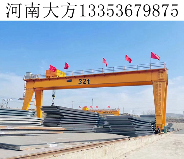 32t龙门吊安装